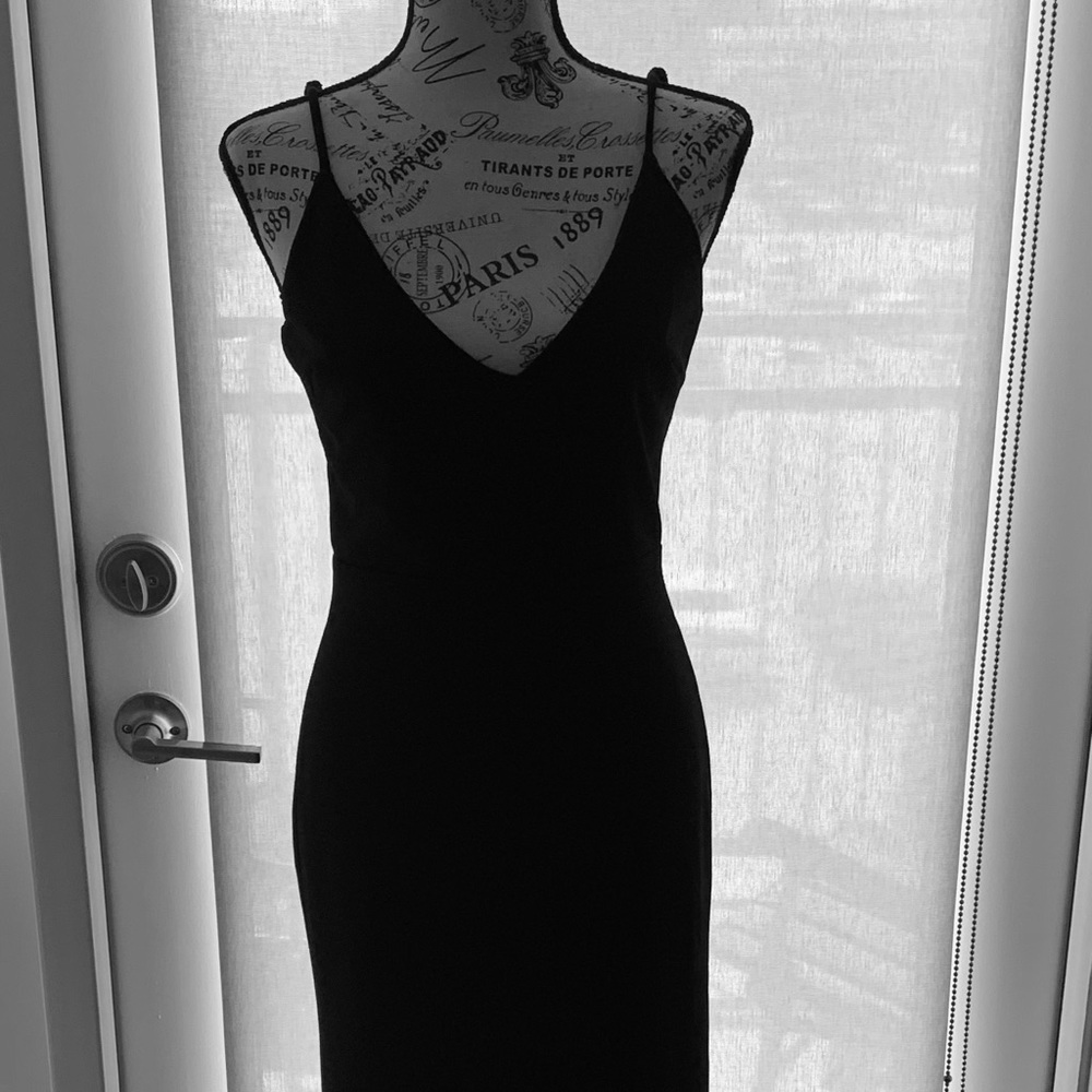 Black dress #wedding #formal #prom